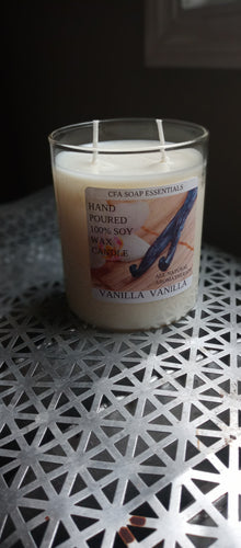 SPECIALTY VANILLA-VANILLA 100% NATURAL SOY CANDLES