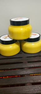 SHEA, COCOA, MANGO BUTTER BODY BUTTER.