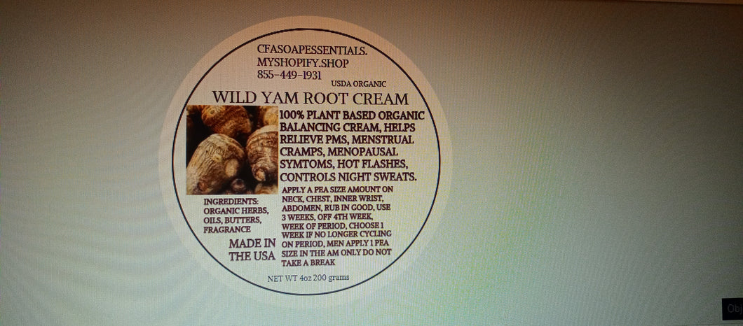 WILD YAM CREAM