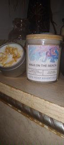 SPECIALTY 100% NATURAL SOY CANDLE' A WALK ON THE BEACH'